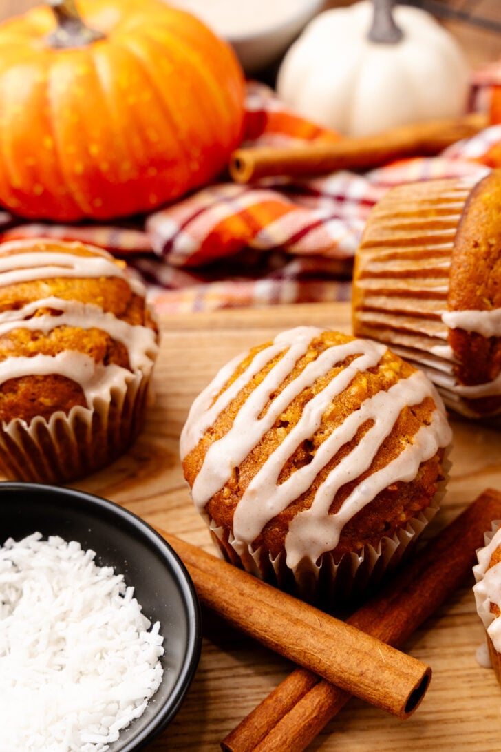 Pumpkin Muffins from Pumpkin Coconut Muffins recipe