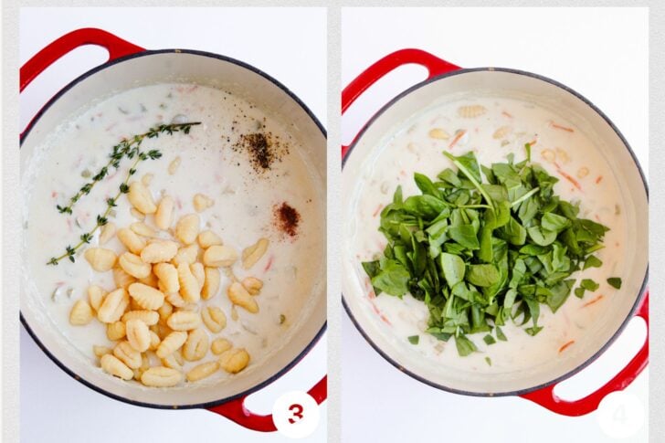 Chickpea from Creamy Gnocchi Chicken Soup recipe