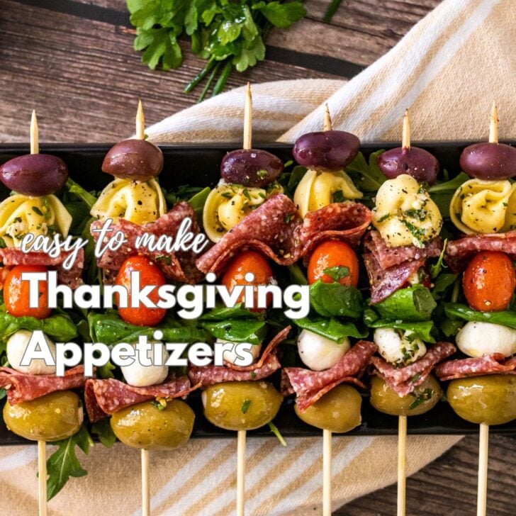 Appetizers, dips and small bites recipe round up for Thanksgiving.