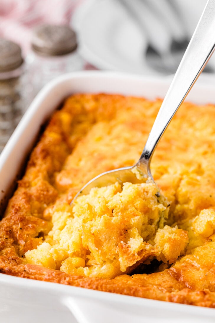 If you’re looking for the perfect blend of tender, buttery cornbread and creamy, custardy goodness, this Southern Cornbread Pudding is your answer. Rich with two types of corn, this dish has a touch of sweetness, a bit of savory, and a soft, fluffy texture that makes it an irresistible side for any weeknight or holiday dinner.