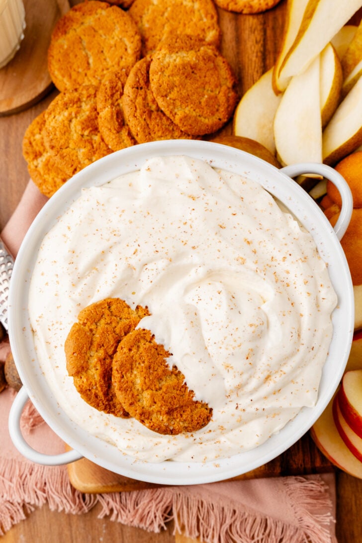 Eggnog Dip from A Family Feast: My Christmas Dinner Menu recipe