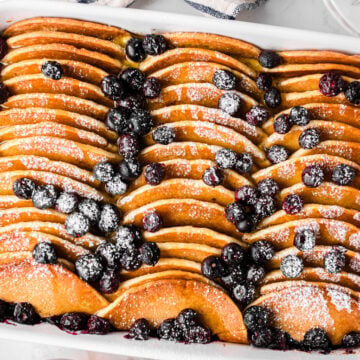 pancake casserole horz from Ultimate Easter Brunch Recipe Collection