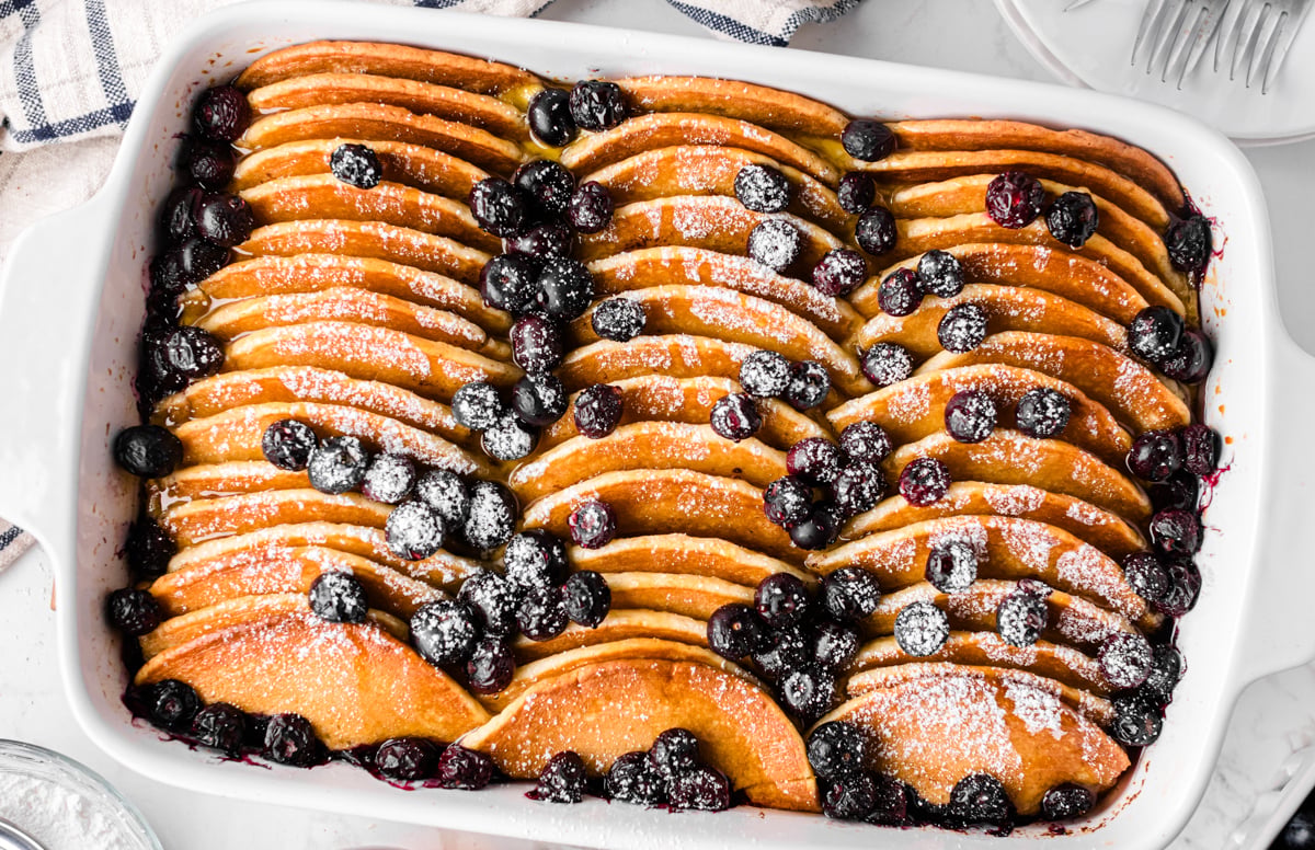 pancake casserole horz from Ultimate Easter Brunch Recipe Collection