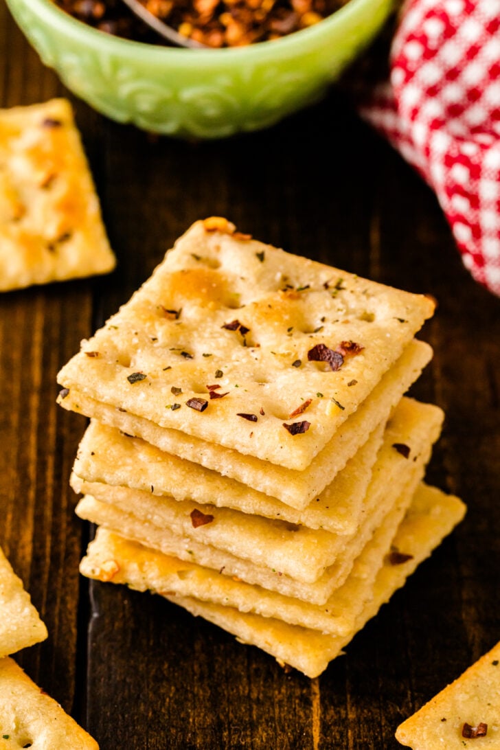 Fire Crackers from Ranch Fire Crackers: Spicy No Bake Recipe recipe