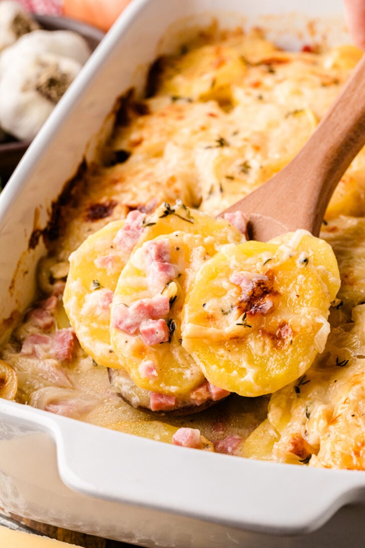 Ham Scalloped Potatoes from Scalloped Potatoes And Ham recipe