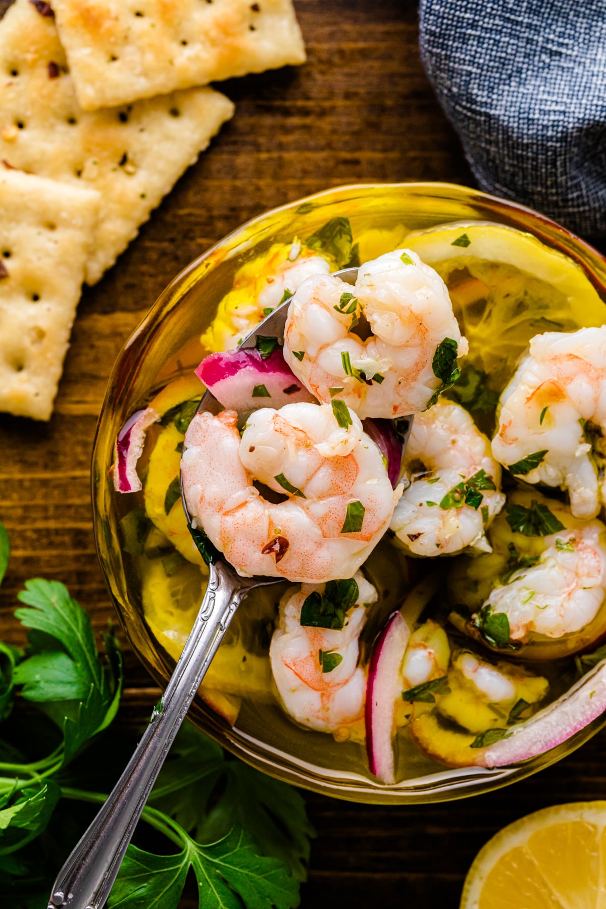 pickled shrimp from Southern Easter Appetizers to Make Spring Feel Special