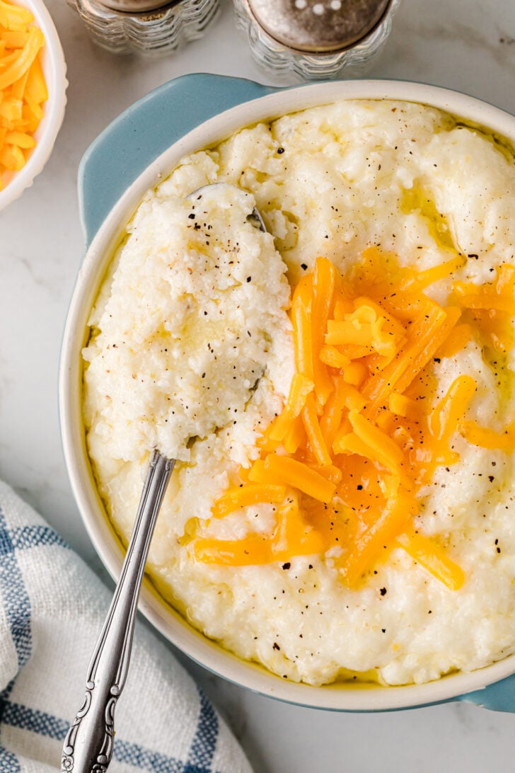 Crockpot Grits from Slow Cooker Cheese Grits recipe