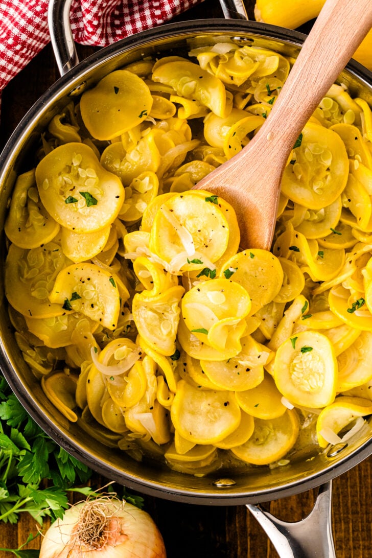 Squash And Onions from Midweek Menu Meal Plan: 2.11.26 recipe