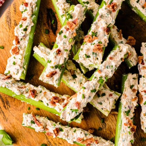 stuffed celery from Southern Easter Appetizers to Make Spring Feel Special