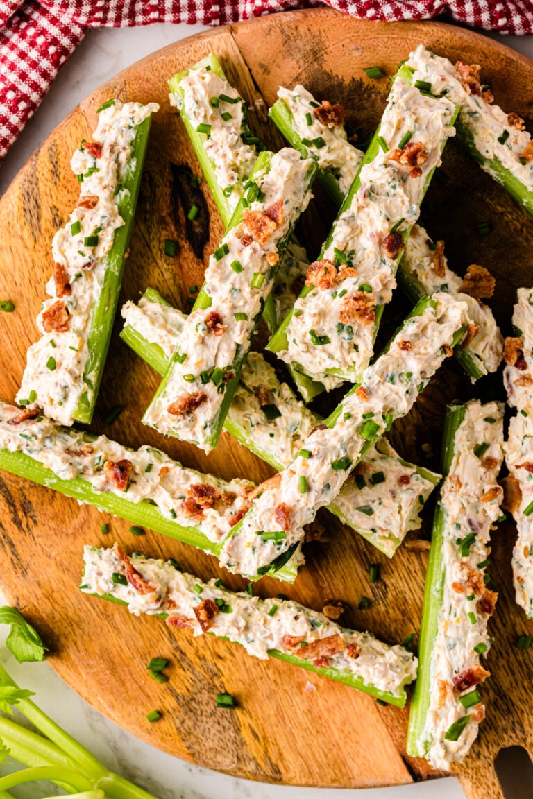 stuffed celery from Southern Easter Appetizers to Make Spring Feel Special