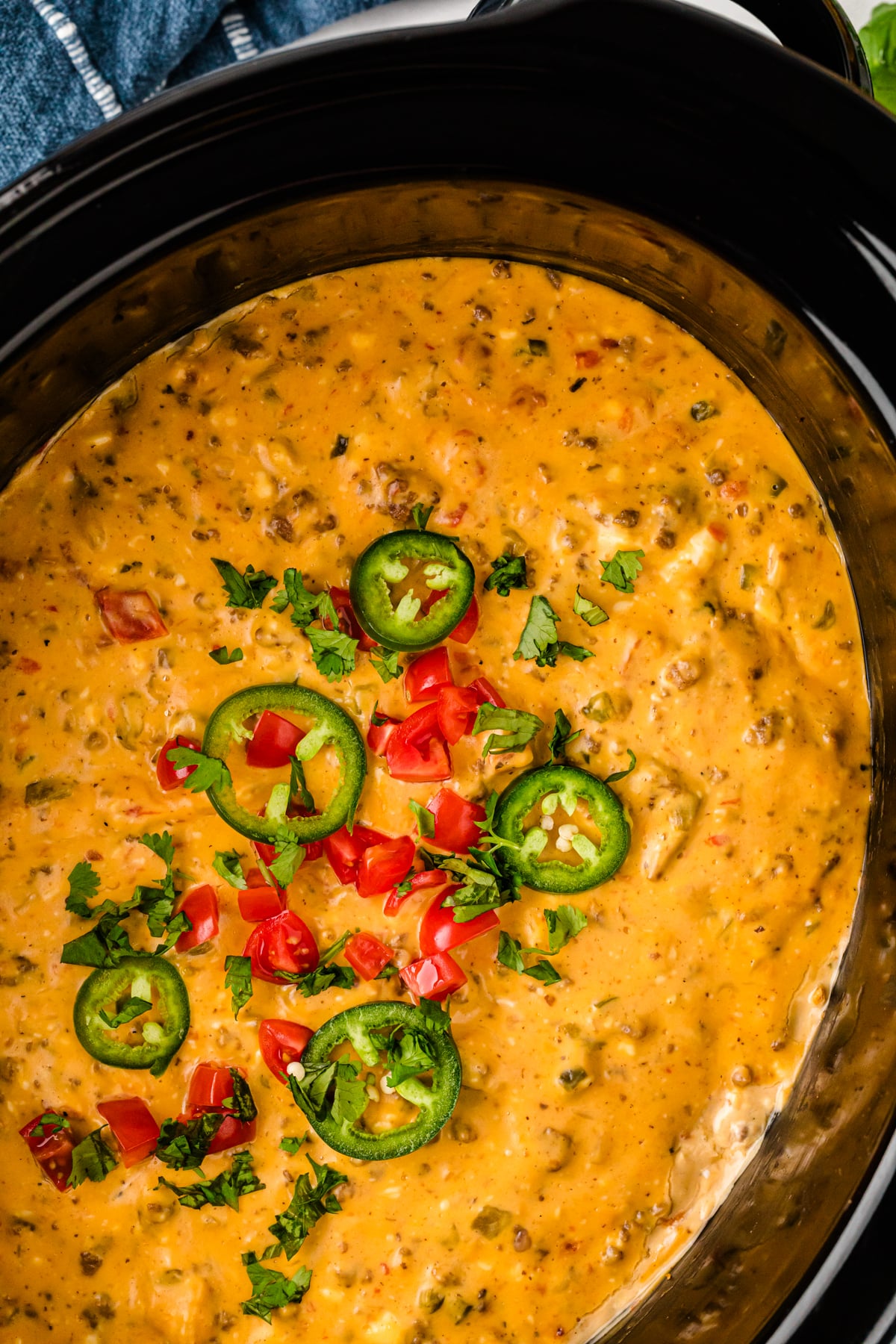 cp sausage queso from Crock Pot Corned Beef Reuben Sliders