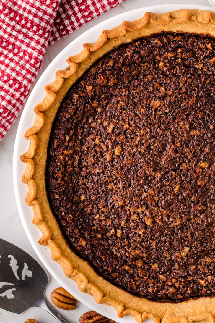 Chocolate Chess Pie from Chocolate Chess Pie Recipe recipe