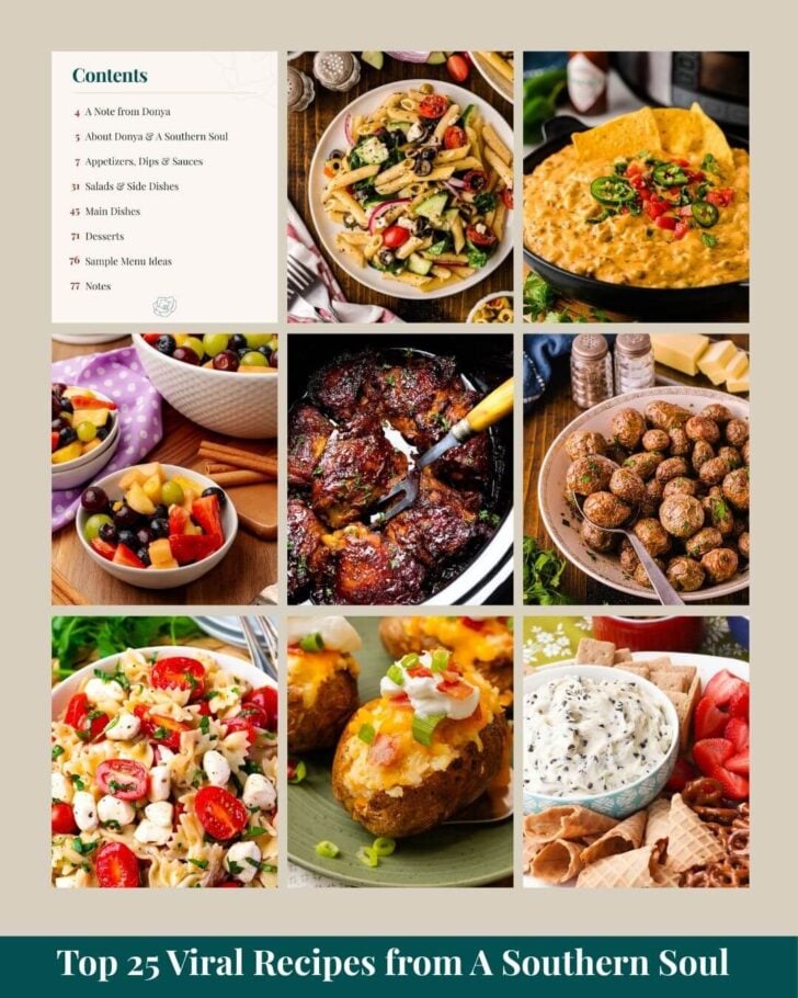 Top 25 Viral Recipes
A Sothern Soul Collection Contents
