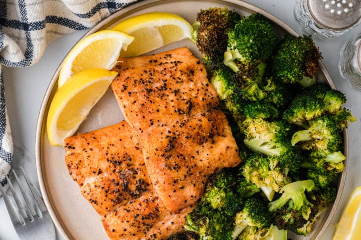 Af Salmon from Easy Valentine’s Day Dinner for Two at Home recipe